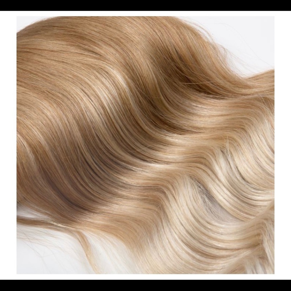 Milk + Blush Ombré Triple Weft Hair Extensions